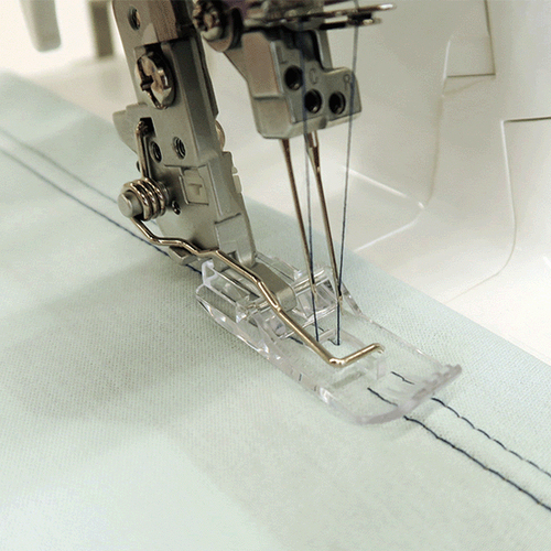 Clear Coverstitch Foot for MCS-1500/MCS-1500N