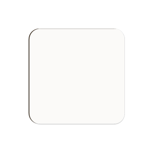 Square Gloss White Blank Coaster
