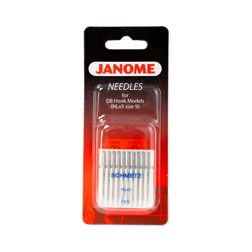 Janome HL x 5 Needles Size 65/9 - 10 Pack