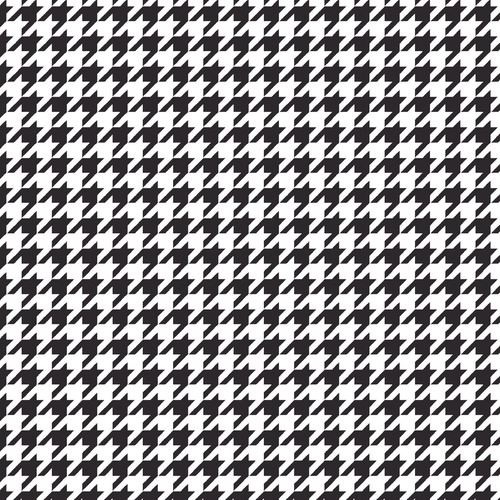 Black Houndstooth - Kimberbell Basics Fat Quarter