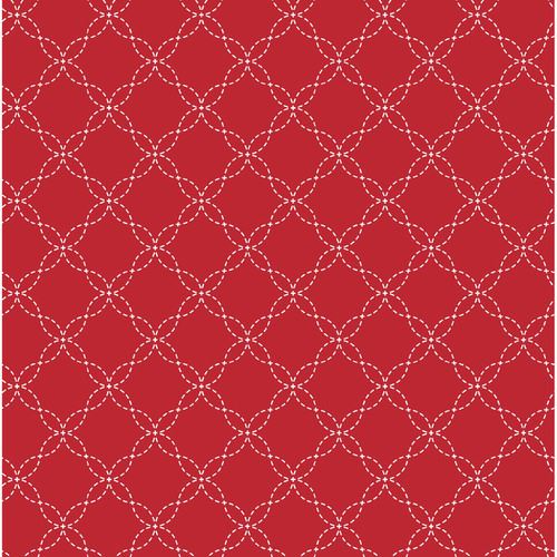 Red Lattice - Kimberbell Basics Fat Quarter