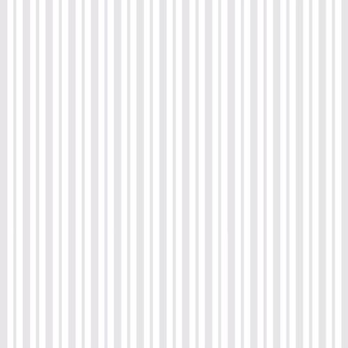 Gray Mini Awning Stripe - Kimberbell Basics Fat Quarter