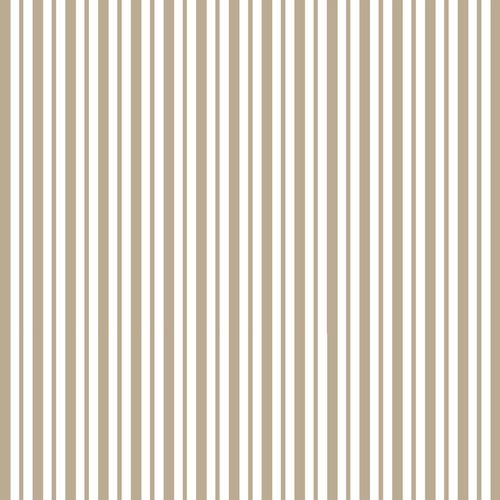 Tan Mini Awning Stripe - Kimberbell Basics Fat Quarter