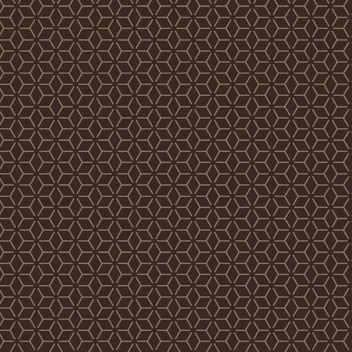 Brown Connected Stars - Kimberbell Basics Fat Quarter