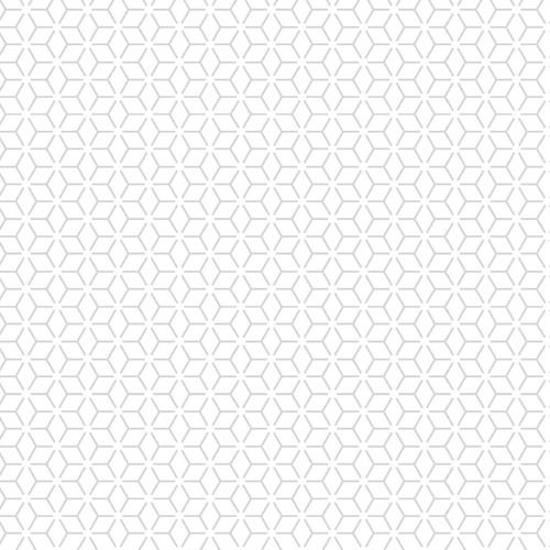White On White Connected Stars - Kimberbell Basics Fat Quarter