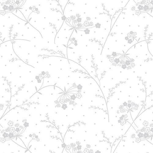 White On White Make A Wish - Kimberbell Basics Fat Quarter