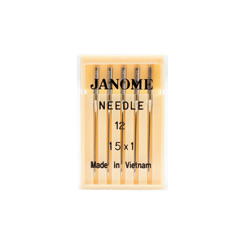 Janome Universal Needle Size 80/12  - 5 Pack