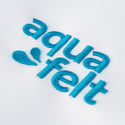 Aqua Felt - 3D Embroidery Felt