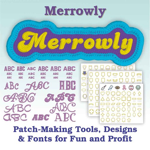 Merrowly Badge Tools for Embrilliance
