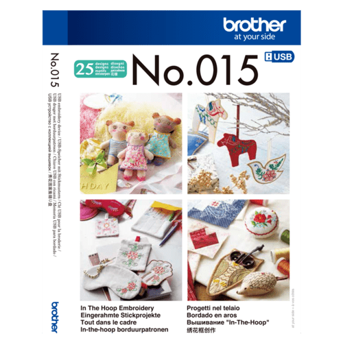 Brother USB No. 015 In The Hoop Embroidery
