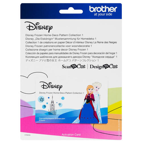 Brother Disney Frozen Home-Deco Pattern Collection 1 for ScanNCut