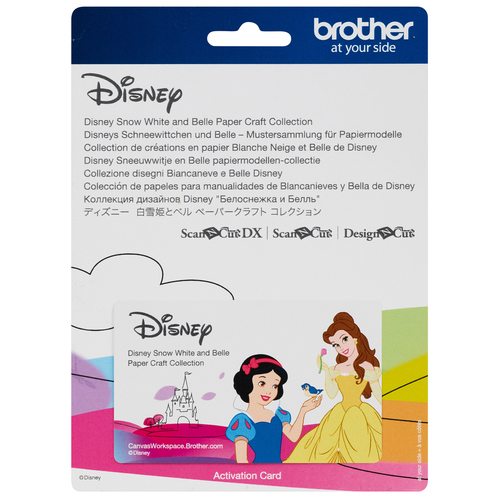 Brother Disney Snow White and Belle Paper Craft Collection for ScanNCut