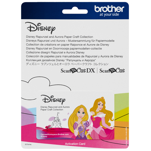 Brother Disney Rapunzel and Aurora Paper Craft Collection for ScanNCut