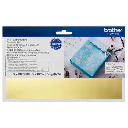 Foil Transfer Sheets for ScanNCut - Gold