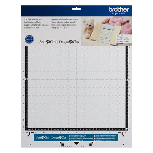 Low Tack Adhesive Mat 12"x12" - ScanNCut + DesignNCut 