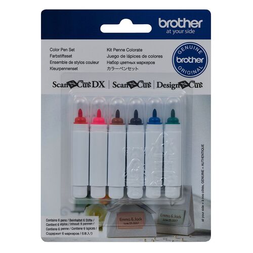 ScanNCut Set of 6 Colour Pens