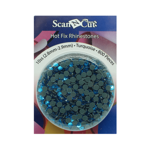 Turquoise Rhinestones for ScanNCut - 10SS  | 2.8-2.9mm x 800pcs