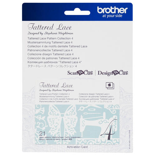 Brother Tattered Lace Pattern Collection 4 for ScanNCut