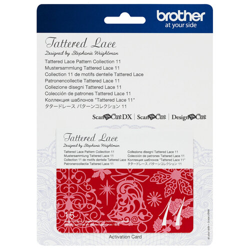 Brother Tattered Lace Pattern Collection 11 for ScanNCut