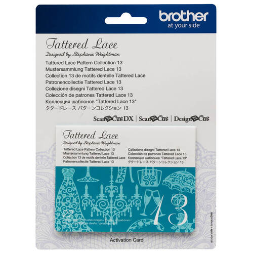 Brother Tattered Lace Pattern Collection 13 for ScanNCut