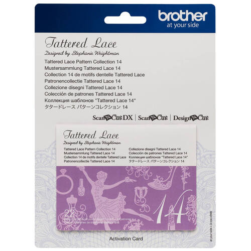 Brother Tattered Lace Pattern Collection 14 for ScanNCut