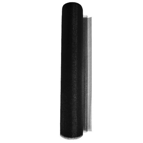 Crystal Organza - Black 30gsm 28.5cmX10m
