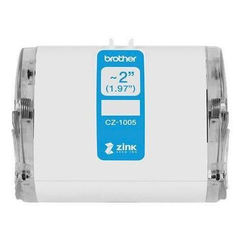 50mm x 5m Continous Label Roll for Brother VC-500W Label Printer