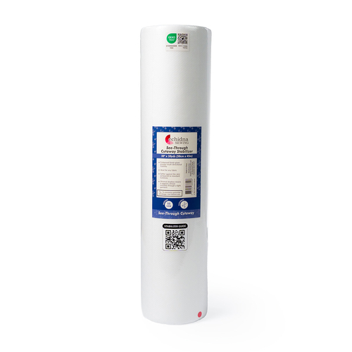White See-Through Cutaway Bulk Stabilizer 20" x 50yds (50cm x 45m)