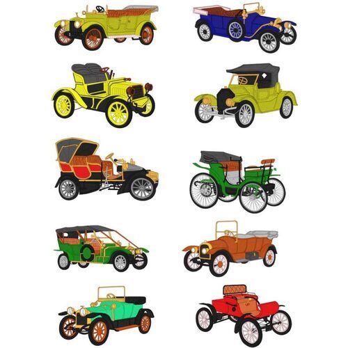 Antique Cars by Echidna Designs Download