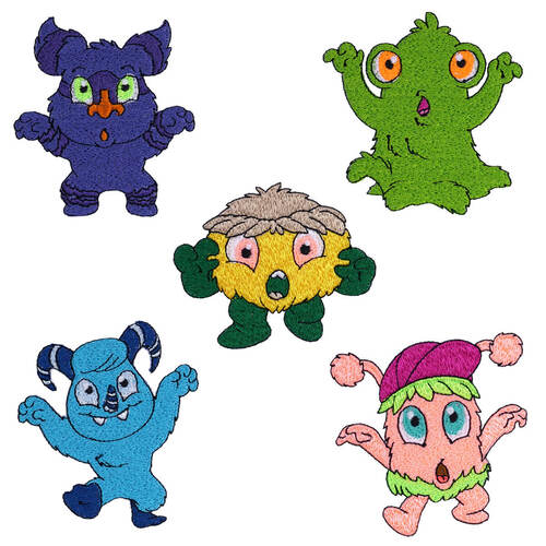 Boo Monster 1 by Echidna Designs Download