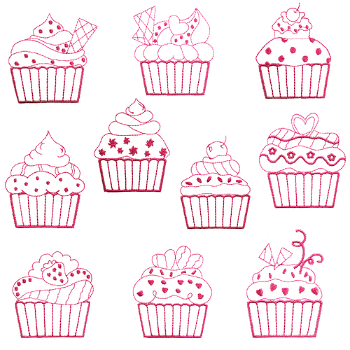 Colour Your Cupcakes by Echidna Designs Download