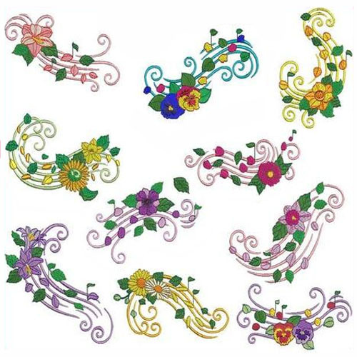 Flying Flowers by Echidna Designs Download