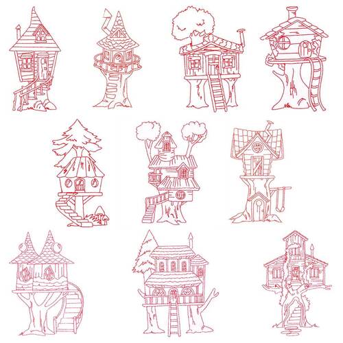 Fantasy Tree Houses by Echidna Designs Download