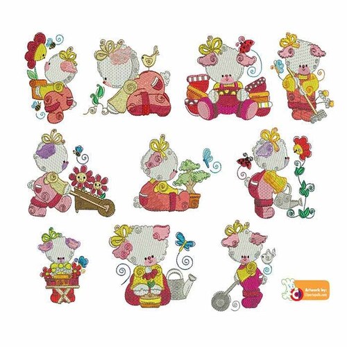 Gardening Sheep by Echidna Designs Download