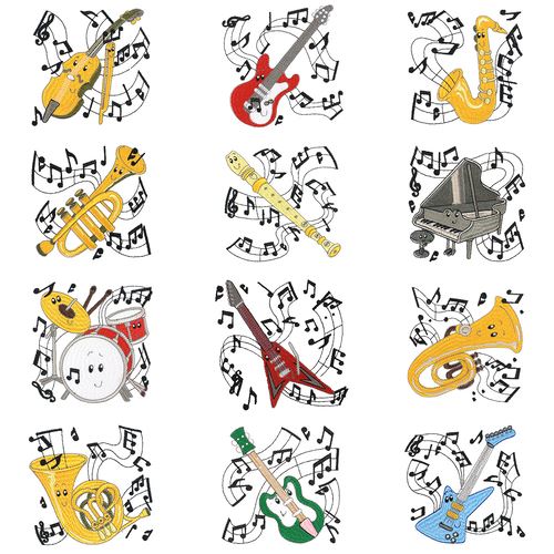 I Love Music by Echidna Designs Download