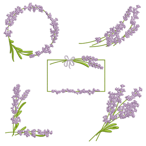 Lavender Fantasy 2 by Echidna Designs Download | Echidna Sewing
