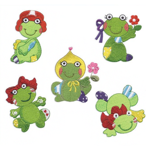 Patchy Lady Frogs by Echidna Designs Download