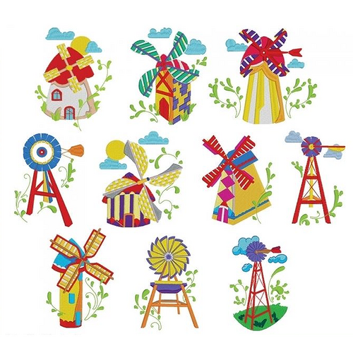 Windmills by Echidna Designs Download