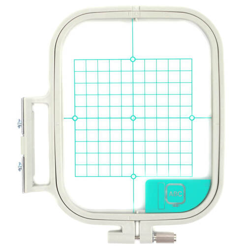 100mm x 100mm Brother Clip-on Embroidery Frame with Pins & Sheet