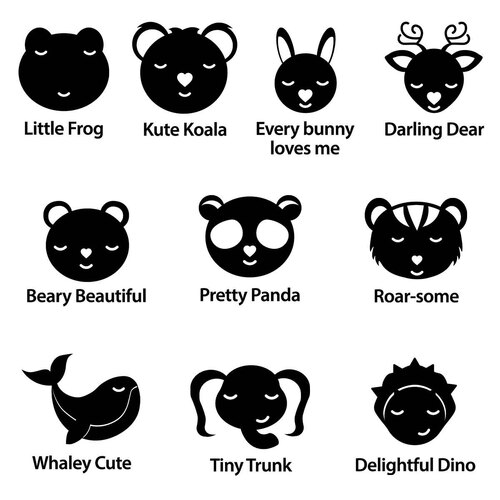 Cute Creatures SVG by Echidna Designs Download