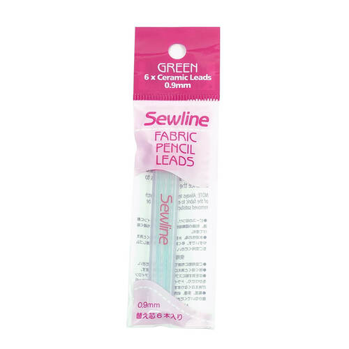 Sewline Ceramic Lead Refill 6 Pack - Green