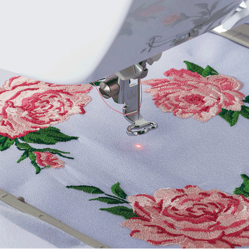 Embroidery Foot with LED Pointer for Selected Models