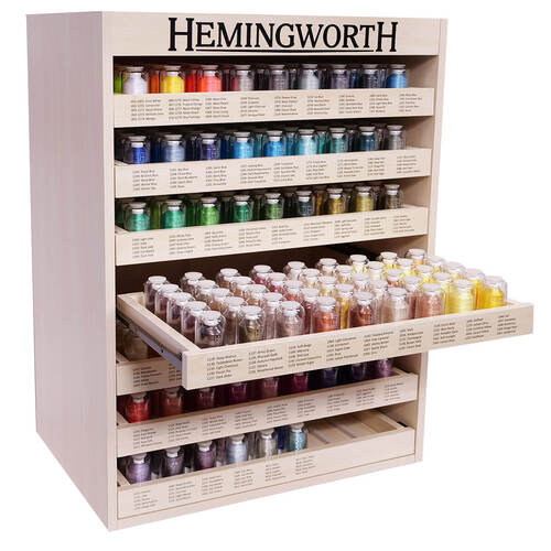 Hemingworth Storage Cabinet with Complete 300 Thread Set