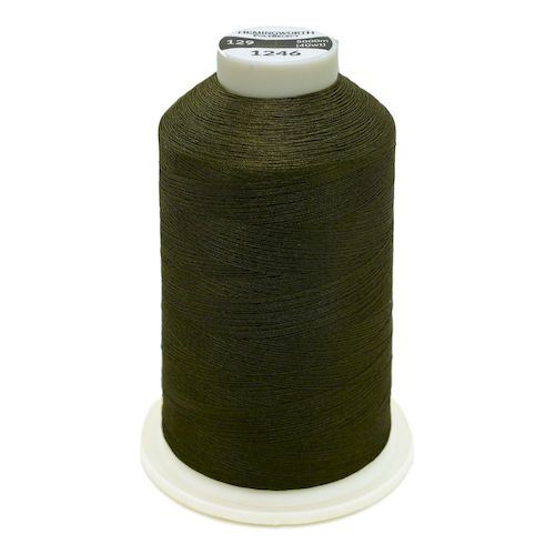 Hemingworth Thread 5000m - Olive Green (Large Spool)