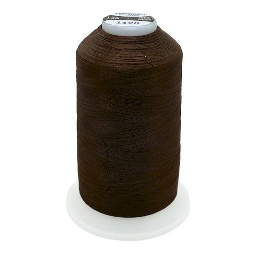 Hemingworth Thread 5000m - Deep Walnut (Large Spool)