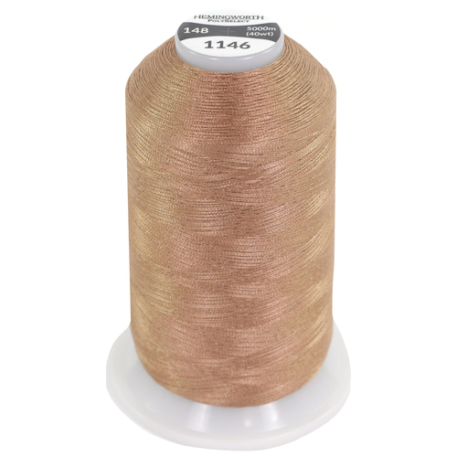 Hemingworth Thread 5000m - Old Lace (Large Spool)