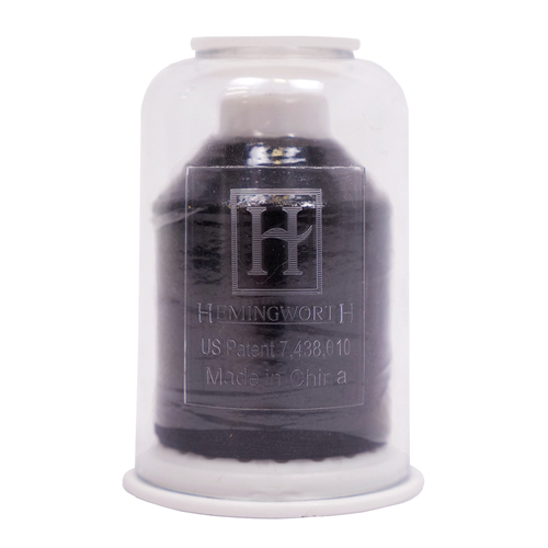 Hemingworth Bobbin Thread 1500m Black