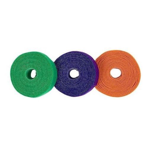 Hook & Loop 20mm x 3m Roll - Various Colours