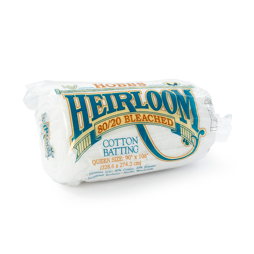 Heirloom Premium Bleached Batting (Cotton 80/ Poly 20)