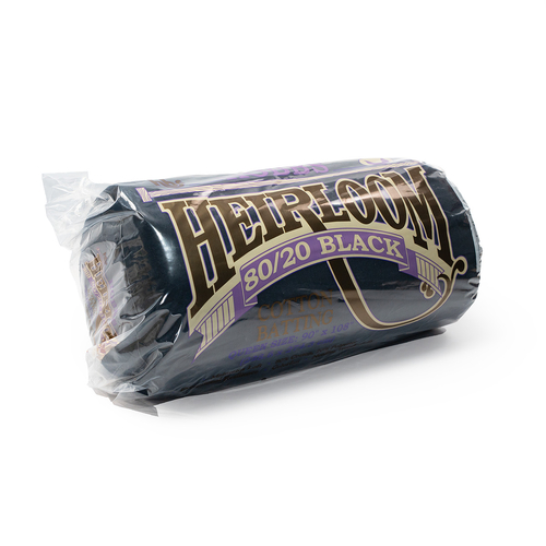 Heirloom Premium Black Batting (Cotton 80/ Poly 20)